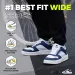 FitVille Wide Mens Flat Sneakers Casual Lightweight Breathable Walking For Swollen Feet Dayily Gym Vulcanized Shoes_desvips.com