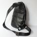 Men's First Layer Cowhide Black Summer Casual Messenger Bag_desvips.com