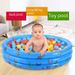 Inflatable Kids Pool Thickened Round Foldable Baby Swimming Pool For Indoor Outdoor Use Multi Functional As Ball Pit Or Water Play_desvips.com
