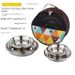 Camping Tableware Set - 18-Piece Stainless Steel Plates & Bowls For Outdoor BBQ Picnic & Travel Durable Rust-Proof Lightweight & Stackable_desvips.com