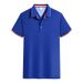 Unbeatable Quality Ice Silk Polo Shirt Huawei Exhibition Pullover Short Sleeved T-shirt Solid Color Business Men's Top_desvips.com