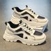 2025 Fashion Outdoor Sneakers Men's Artificial PU Splicing Breathable Thick Sole Non-Slip Wear-Resistant Running Shoes 39-44_desvips.com