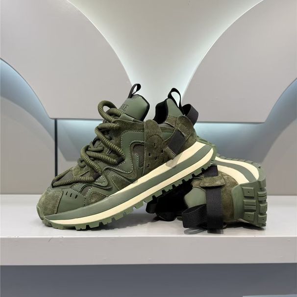 2027 Fashion Sneakers Jogging Shoes Youth/Men Low Top Lace-Up Non-Slip Wear-Resistant Running Shoes_desvips.com