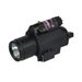 M6LED Down-Hanging Red Laser Integrated Tactical High-Intensity Light 3-Level Adjustable Tail Cable Flashlight_desvips.com