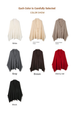 Skin-friendly Soft 100% Australian Wool Knitted Shawl Women's Warm Tassel Ruffled Shawl Scarf_desvips.com