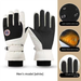 Thickened And Plush Insulated Gloves With Anti-slip, Anti-lost, Thermal Locking, And Cold-weather Protection For Skiing And Cycling_desvips.com