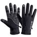 Flip-top Switch Winter Gloves, Fleece-lined, Touch-screen, Warm, Non-slip, For Outdoor Cycling, Waterproof, Windproof, For Electric Bikes And Bicycles_desvips.com