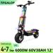 Tifgalop K8 Electric Scooter 6000W 12Inch 60V 38AH Battery with Detachable Seat_desvips.com