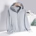 New Summer Outdoor Sun Protection Clothing For Men And Women, UPF50+ UV Protection, Hooded Breathable Cardigan Skin_desvips.com