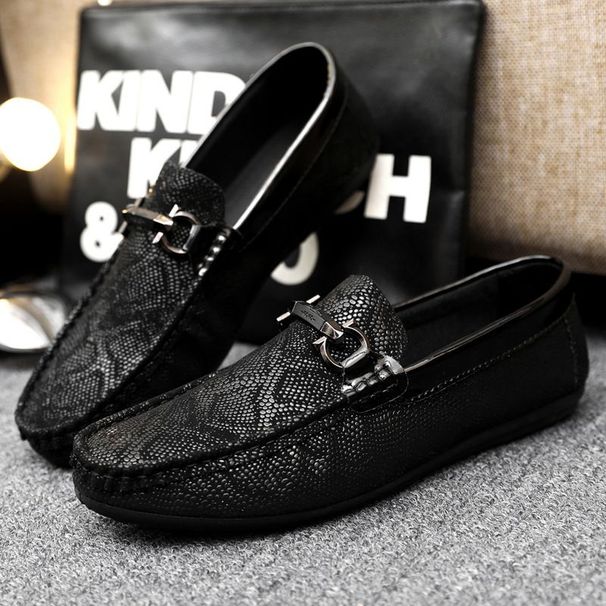 Mens Fashion Loafers OutdoorComfy Slip-on Casual Driving Shoes_desvips.com