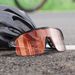 Cycling Eyewear Photochromic Sunshade Sports Sunglasses Professional Windproof Running Mountain Bike Riding Goggles_desvips.com