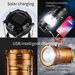 Camping Light Solar Multifunctional Portable Lantern Outdoor Emergency Tent Light Lighting Stall Camping Light_desvips.com