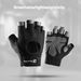 SportLife 1 Pair Workout Gloves Half Finger Palm Protection Nylon Breathable Exercise Gloves Gym Gloves For Fitness_desvips.com