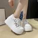 Fashion Women's Boots 2025 New Gothic Style Platform Vampire-Cosplay Boots Women Wedges Comfy Women Motorcycle Boots Woman Shoes_desvips.com
