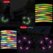 Car Wheel Stickers Reflective Luminous Warning Stickers Motorcycle Bicycle Bicycle Tire Rim Decoration Reflective Strips_desvips.com
