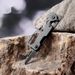 Outdoor Multifunctional Carabiner Bottle Opener Portable High Hardness EDC Mini Pocket Folding Knife Tool Wholesale_desvips.com