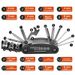 ROCKBROS Fahrrad 16-in-1 Multifunktionswerkzeug Faltwerkzeug Reparatur-Set_desvips.com