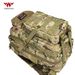 YAKEDA 26L Functional Sports Backpack 600D Polyester Tear And Wear Resistant Material With Multi Layer Pockets_desvips.com