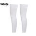 Ice Silk Leg Warmers For Cycling Summer UV Protection Quick Drying Elastic Non-Slip Sports Knee Pads For Outdoor Fishing Sun Protection_desvips.com