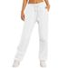Size Enter European American Men's And Women's Solid Color Casual Loose Fleece-Lined Long Sweatpants_desvips.com