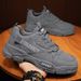 New Autumn Winter Construction Site Sports Men's Casual Fleece-Lined Cotton Work Safety Shoes_desvips.com
