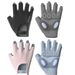 TMT Sports Yoga Cycling Weightlifting Fitness Half-Finger Non-Slip Kettlebell Gloves Callus Protection Women's_desvips.com