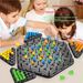 Geometric Chain Chess Triangle Flag Multiplayer Desktop Battle Children's Educational Board Game Toy_desvips.com