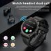 2025 2 In 1 Bluetooth Headset Smart Wat TWS Talk With Earbuds Strong Sound Effects Music Lover Waterproof Men_desvips.com