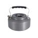 Portable Camping Kettle - 1.1l Stainless Steel Water Boiler For Coffee & Tea (Compact & Lightweight For Hiking Picnics & Outdoor Cooking)_desvips.com