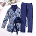 Muslim Swimsuit Muslim Swimwear Large Size Three Piece Swimsuit Conservative Long Sleeve Trousers_desvips.com