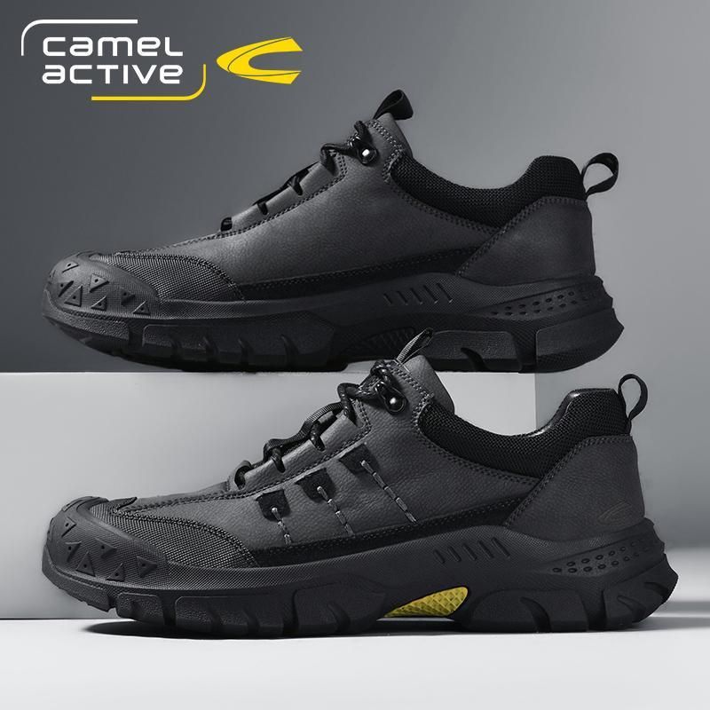 German Camel Dynamic Autumn Outdoor Hiking For Men, Non-Slip Climbing Dad's Casual Work Shoes, Sports Trekking Shoes_desvips.com