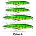 Pencil Sinking Long Casting Lure 10/14/18/24 Grams Bionic Hard Bait Fishing Tackle_desvips.com