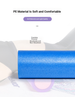 Yoga Foam Roller PE Material, 45cm/60cm High Density Muscle Massage Roller For Gym, Home Workout, Physical Therapy (Blue/Pink-Purple)_desvips.com