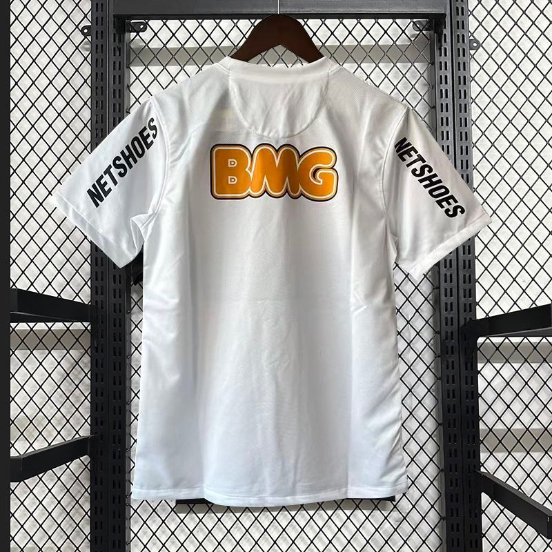 2012-2013 Santos Home Jersey Number 11 Neymar Football Top Quality Training Uniform For Teenagers, Customized With Messi's Name_desvips.com