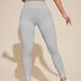 Women's Seamless Pure White Striped Gym Yoga Pants High Waisted Hip Lifting Running Fitness Outdoor Sports Leggings_desvips.com