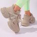 Height Increasing Casual Sports For Women In The Autumn Of 2024, New Mesh Small And Thick Soled Dad Shoes_desvips.com
