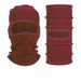 LazyZoom Winter Cold-Proof Hat Fleece Neck Warmer Windproof Sports Skiing Scarf Multifunctional Thermal Cycling Mask_desvips.com