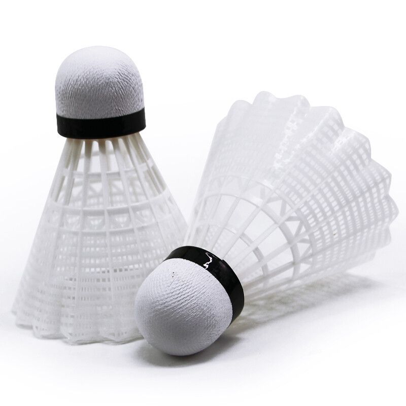 Red Double Happiness DHS Nylon Badminton Durable Plastic Training Shuttlecocks 6-Pack White EG61 Indoor Soft_desvips.com
