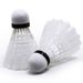 Red Double Happiness DHS Nylon Badminton Durable Plastic Training Shuttlecocks 6-Pack White EG61 Indoor Soft_desvips.com
