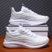 Spring New Mesh Breathable Odor-resistant Sports Men's Versatile Casual Ultra-light Soft Sole Shock-absorbing Running_desvips.com