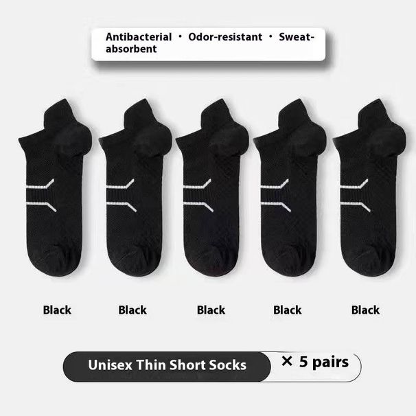 Breathable Sports Socks For Men & Women - Anti-Slip Cushioned Running Socks With Moisture-Wicking & Odor Control_desvips.com