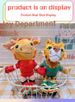 Eagle, Leopard, And Deer Plush Toys - IP Mascot Souvenirs, Dolls, Keychains, And Other Items_desvips.com