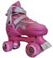 Children's PU Fully Flashing Double Row Inline Roller Skates Four Wheel Sports Outdoor Skateboards And Scooters_desvips.com