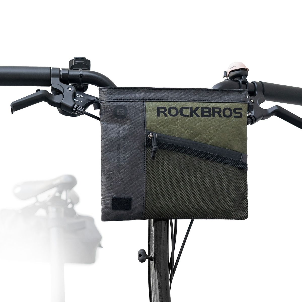 ROCKBROS Handlebar Bag 2-in-1 Tear-Resistant Bicycle Bag With Shoulder Strap 1.5L NEW_desvips.com