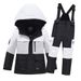 New Children's Boys Girls Workwear Jacket Pants Windproof Waterproof Snowboard Ski Suit Set_desvips.com