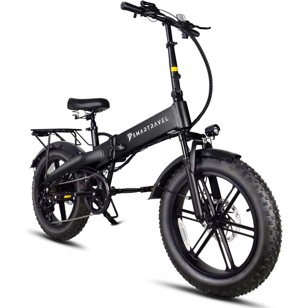 SMARTRAVEL M6 Foldable Electric Bike, 48V 15Ah Removable Battery_desvips.com