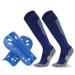 Shin Guard Football Socks And Shin Guards Combination Set For Adults, Children, Men And Women, Color Pattern Professional Sports Competition Socks_desvips.com