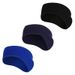 Unisex Thermal Fleece Headband For Outdoor Sports – Windproof Ear Warmer For Cycling, Skiing, Running (Adult & Kids, 24 Colors)_desvips.com