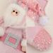 001 Cross-Border New Pink Sequin Children's Christmas Decoration Socks Gift Bag_desvips.com