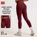 High-Waisted Seamless Slimming Yoga Pants for Women European And American Style Running Sports Fitness Quick Drying_desvips.com